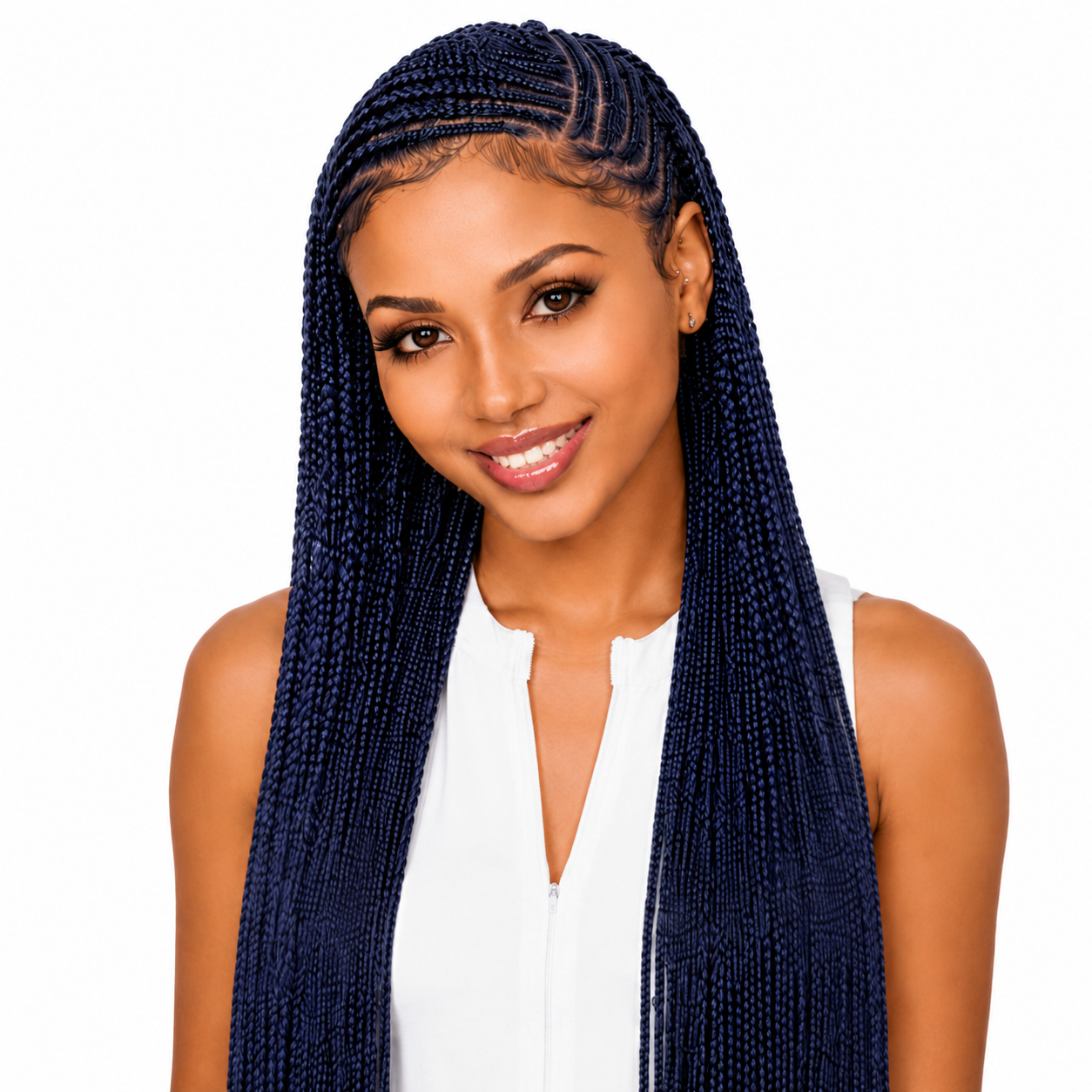 X-Pression Ultra Braids Non-Stretched Kanekalon Braiding Hair 82"