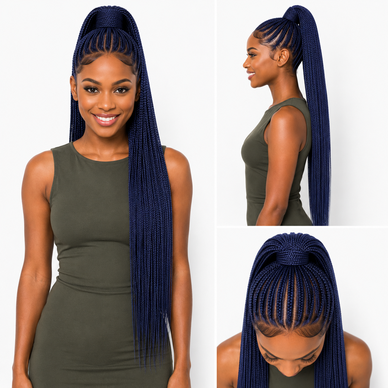 X-Pression 2X Pre-Stretched Synthetic Braids 24"