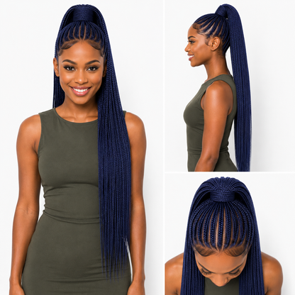 X-Pression 2X Pre-Stretched Synthetic Braids 24"