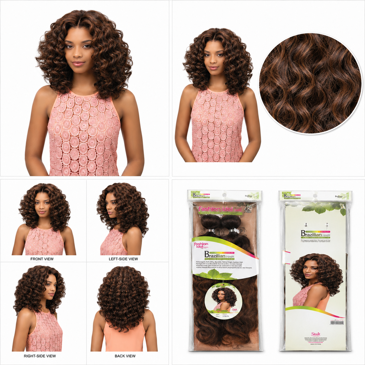 Sleek Fashion Idol 101 Peru Natural Weave Brazilian Hair 18