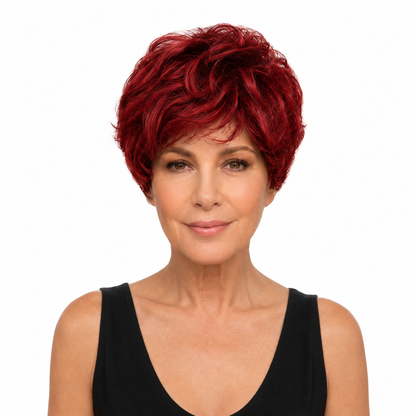 Kuknus Javeeria -  Premium Synthetic Short Curly wig