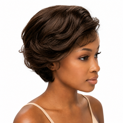 Kuknus Sundas - Synthetic Lace Front Wig with Natural Baby Hairline