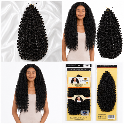 Kuknus Baby Water Bulk Synthetic Braiding Hair