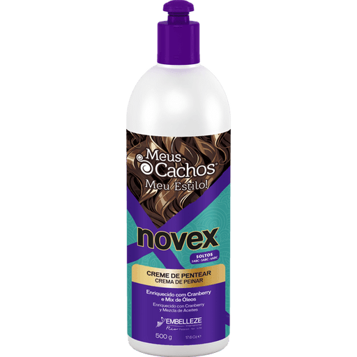 Meu Cacho Meu Estilo Creme de Pentear Novex 500ml - Beauty and Hair Supply