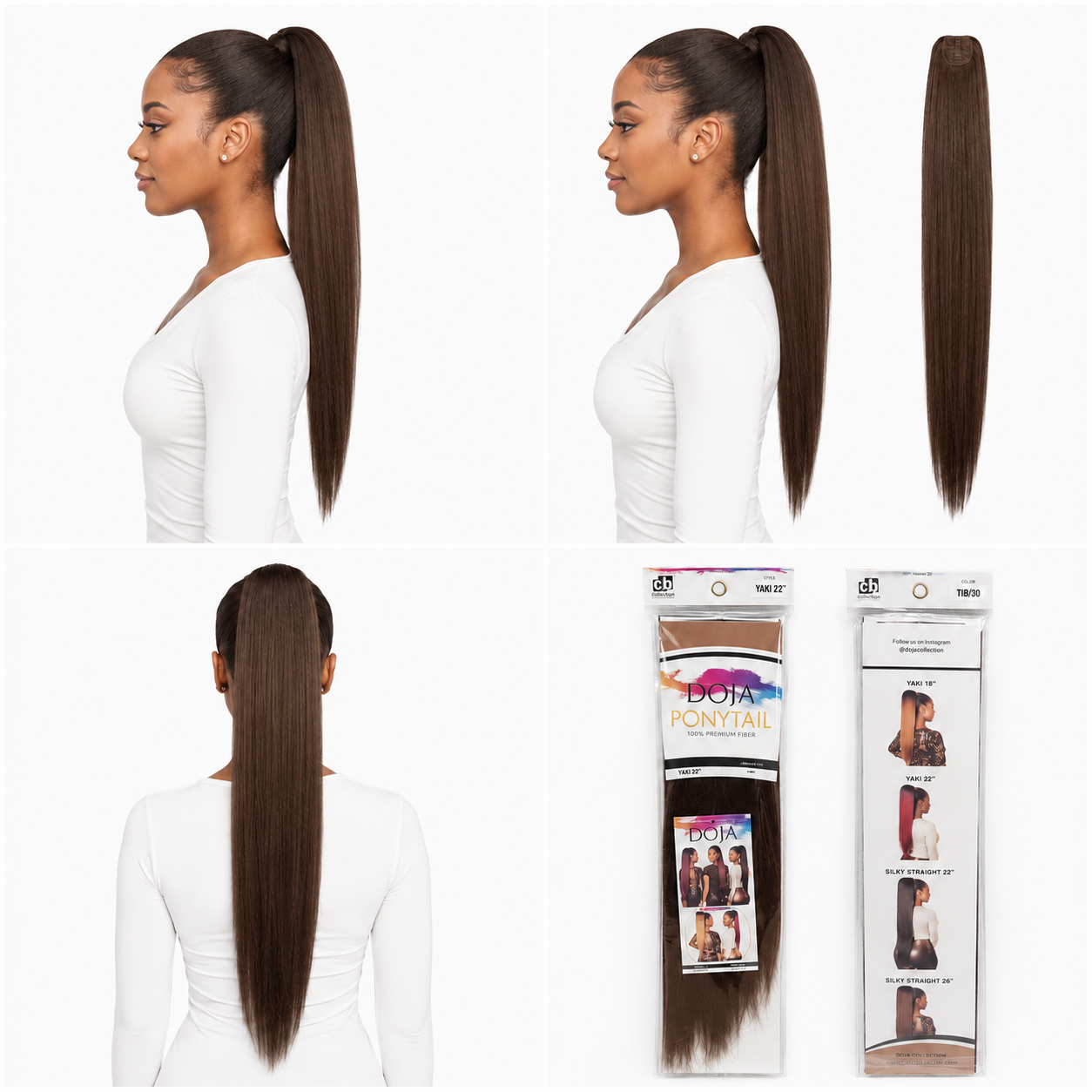 Darbro Doja Ponytail Yaki 18"