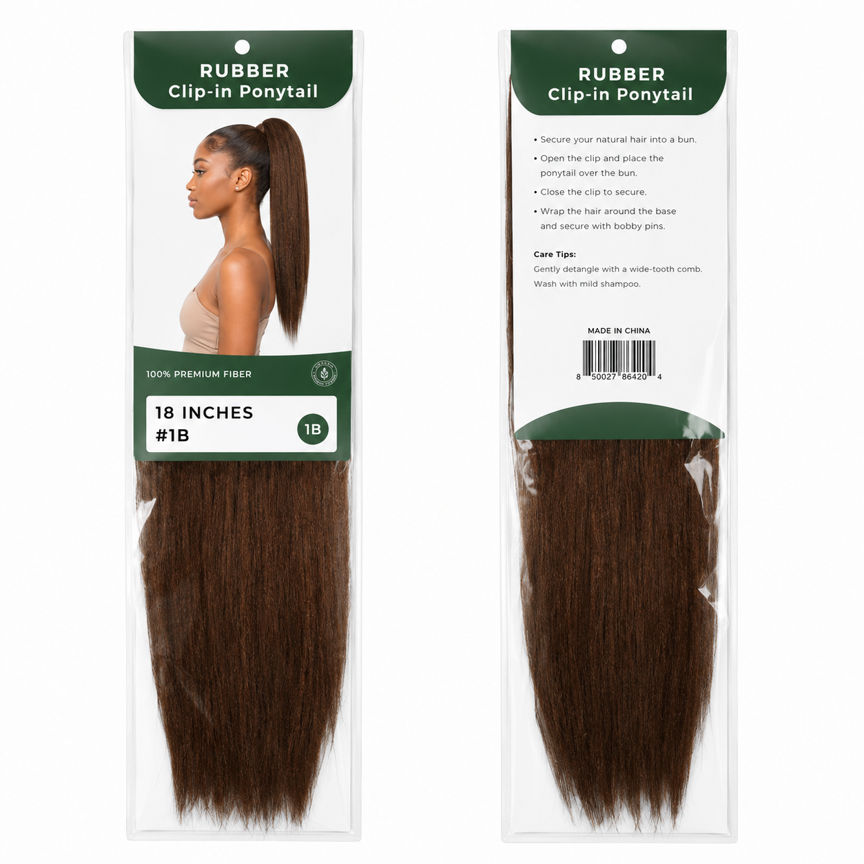 Kuknus Ponytail Style London Girl 18&