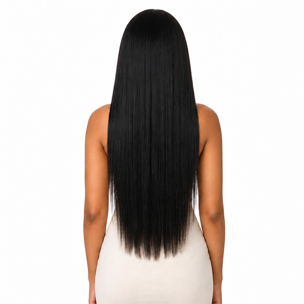Ei Brazilian 100% Unprocessed Virgin Brazilian Human Hair Style: Straight (Natural Color)