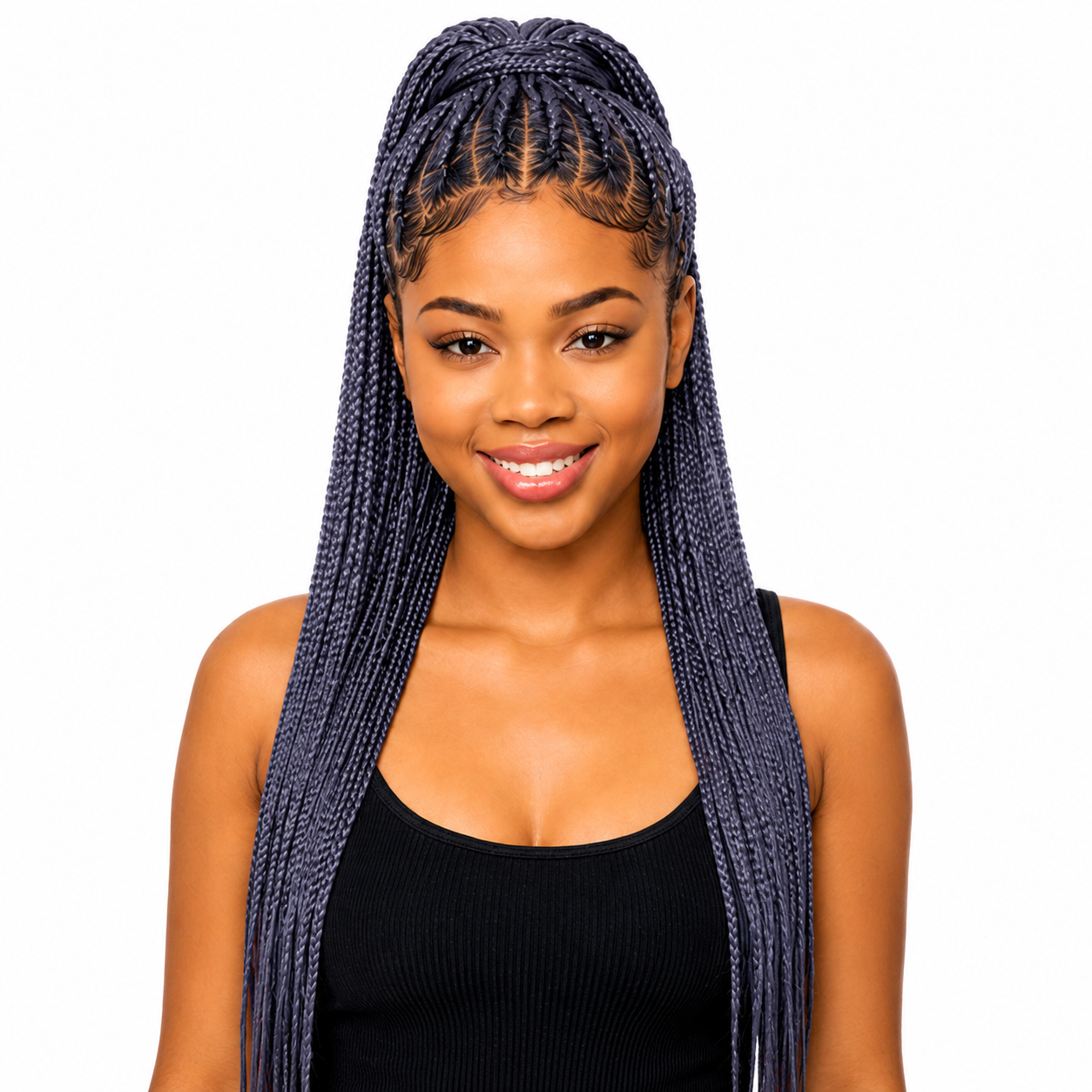 X-Pression Pre-Stretched Braiding Hair 2X Pack, 24"