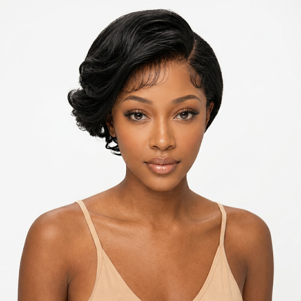Kuknus Sundas - Synthetic Lace Front Wig with Natural Baby Hairline