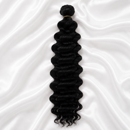 Kuknus Style Deep Twist Bulk Synthetic Braiding Hair