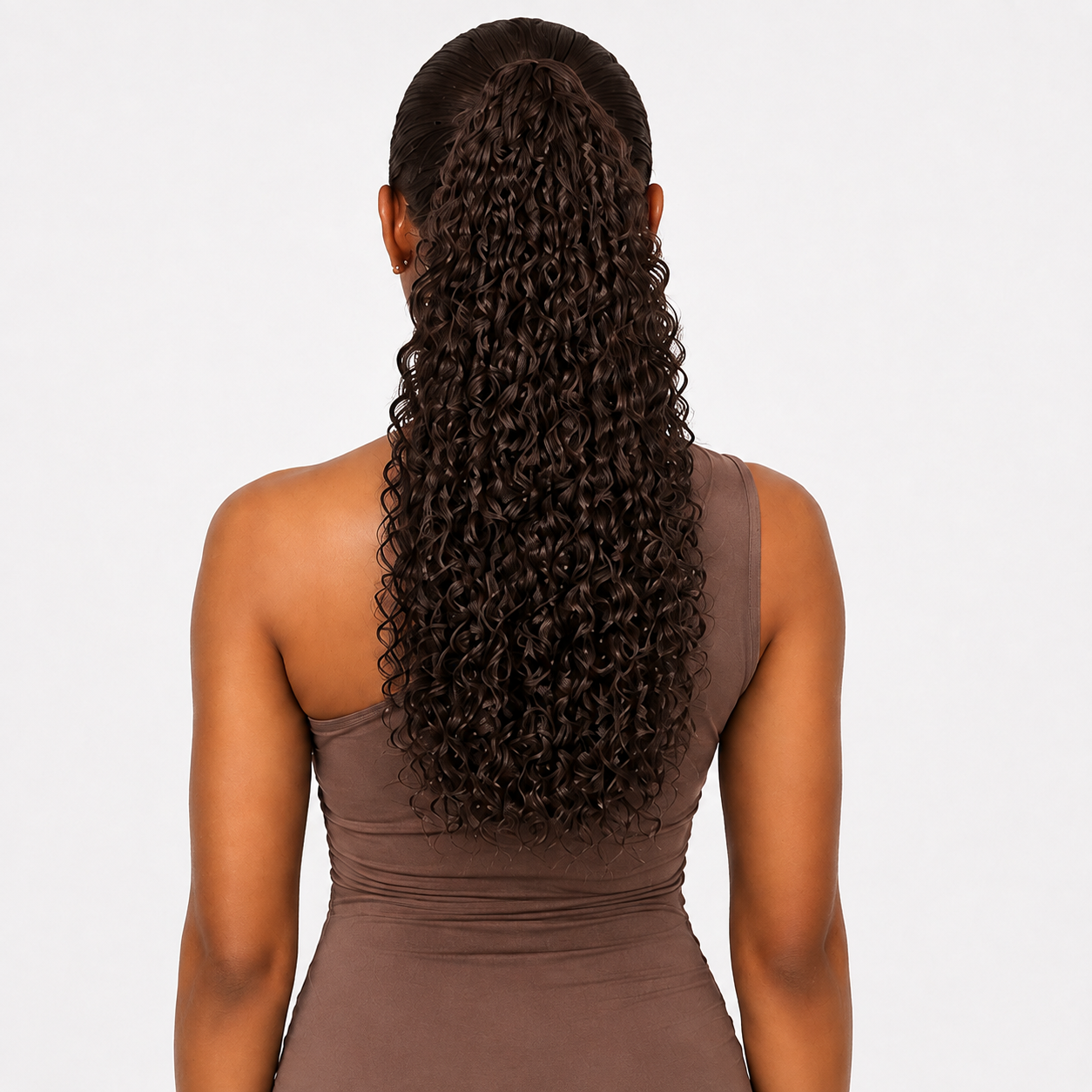 Kuknus Synthetic Chad Girl Ponytail 20"