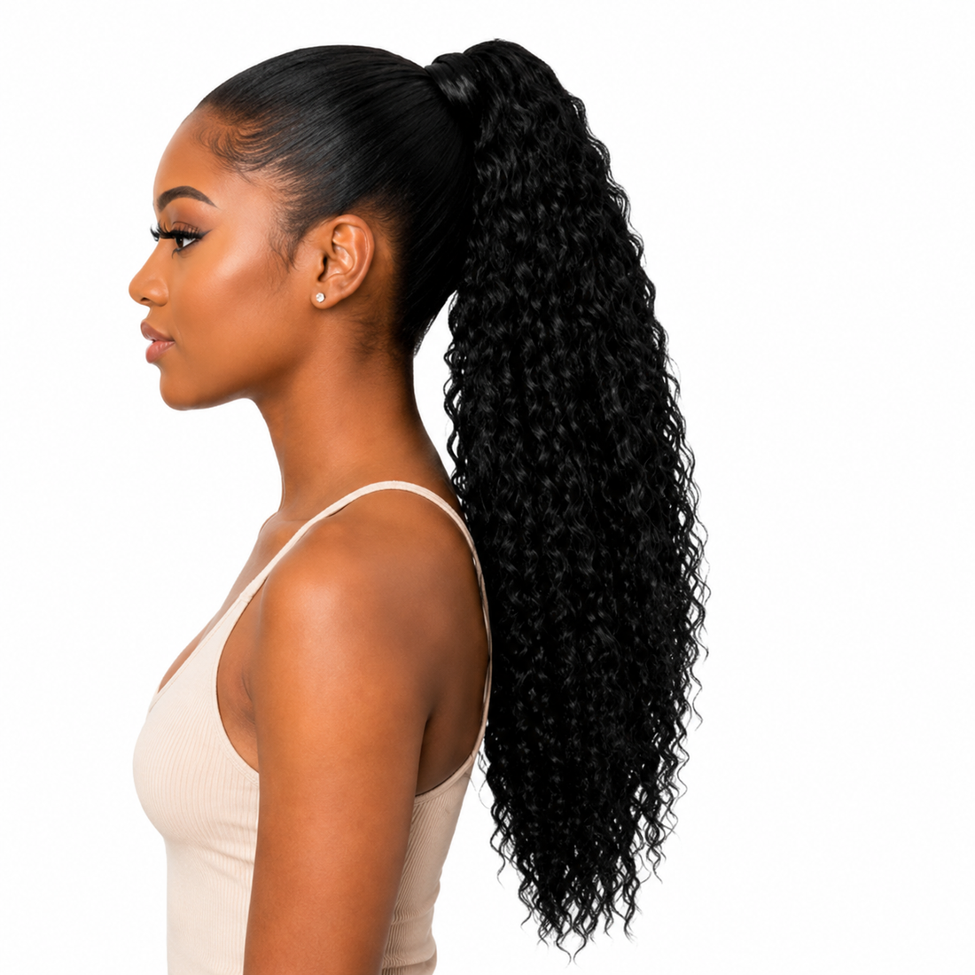 Kuknus Ponytail Style Big Afro Puff