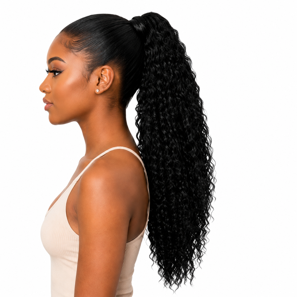 Kuknus Ponytail Style Big Afro Puff