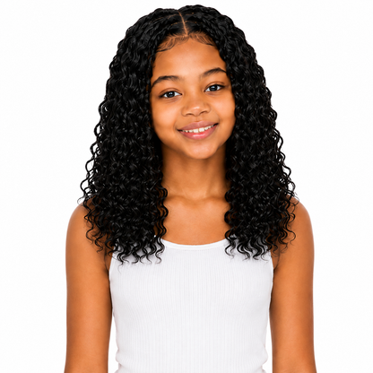 Kuknus Synthetic Baby Beach Curl Bulk 14"