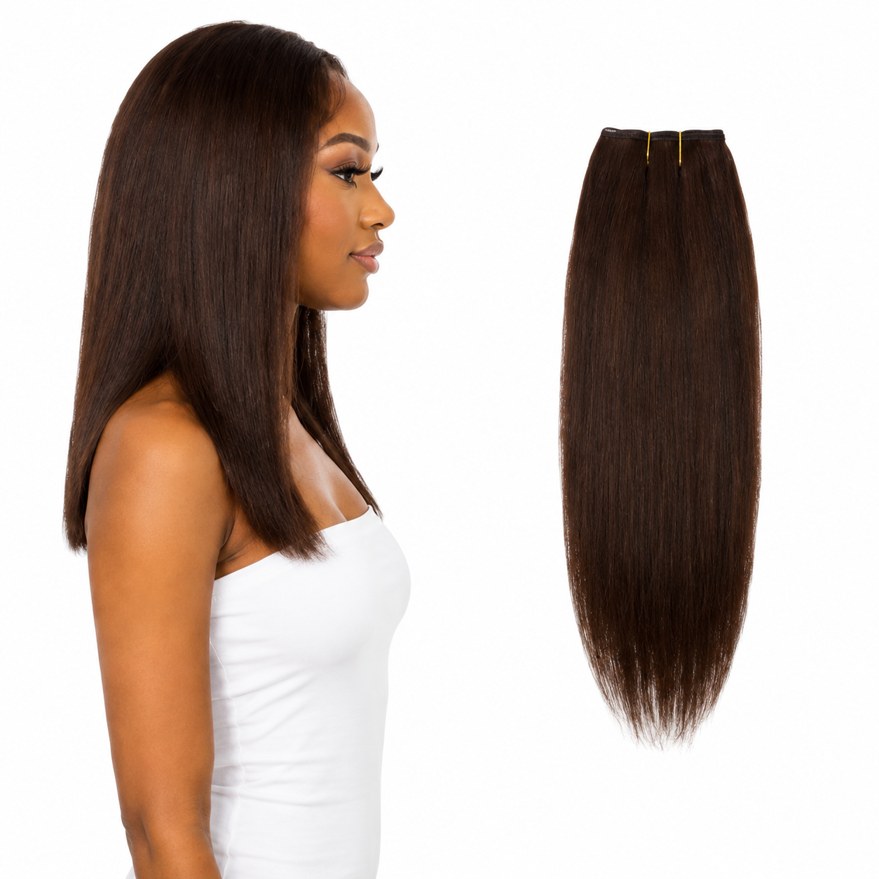 Ei Luxury 100% Unprocessed Virgin human hair Clip-in