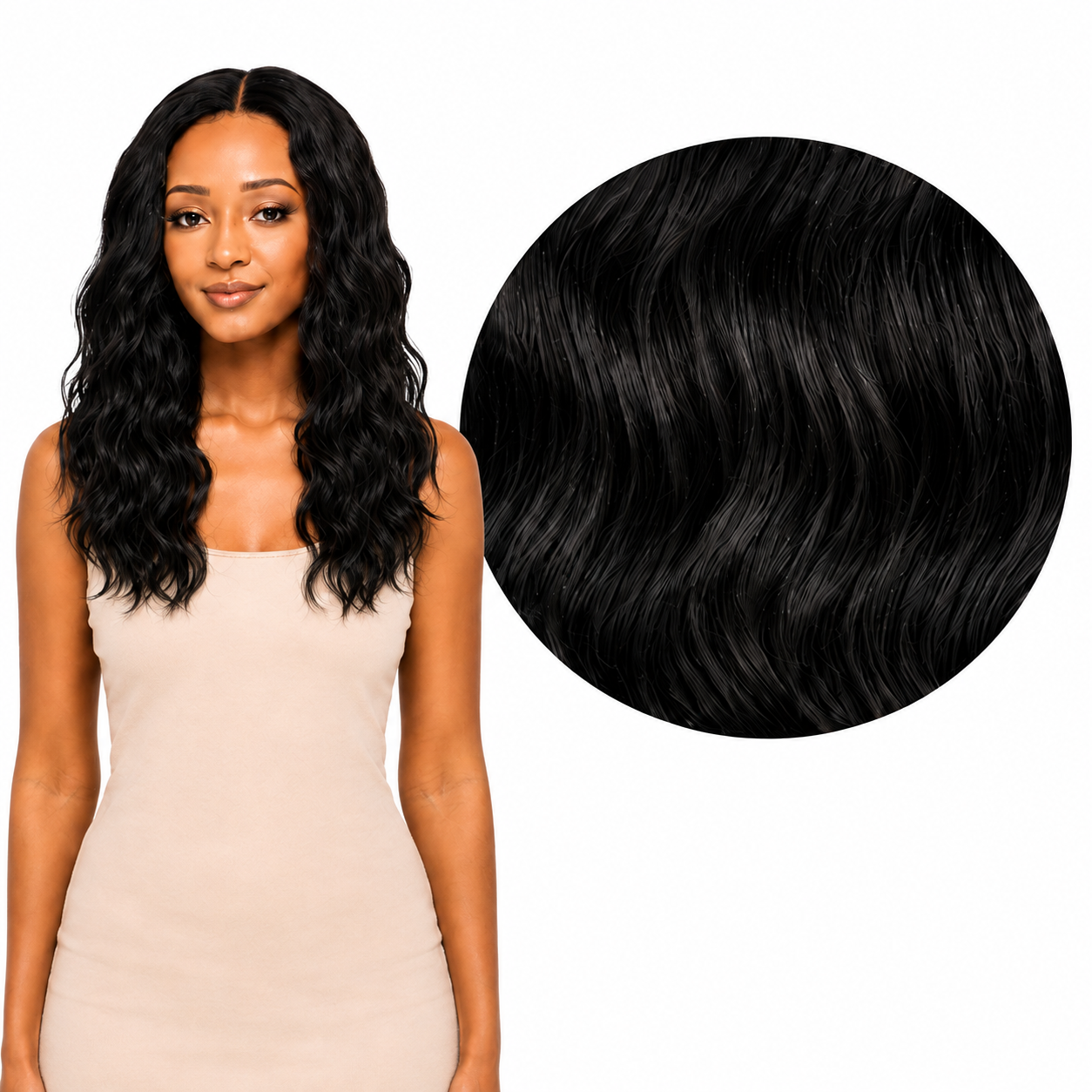 Sleek Fashion Idol 101 Synthetic Classic Brazilian Hair - Duchess Weave 18"