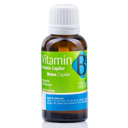 Vitamin B5 Botox Capilar 30ml Real Natura - Beauty and Hair Supply