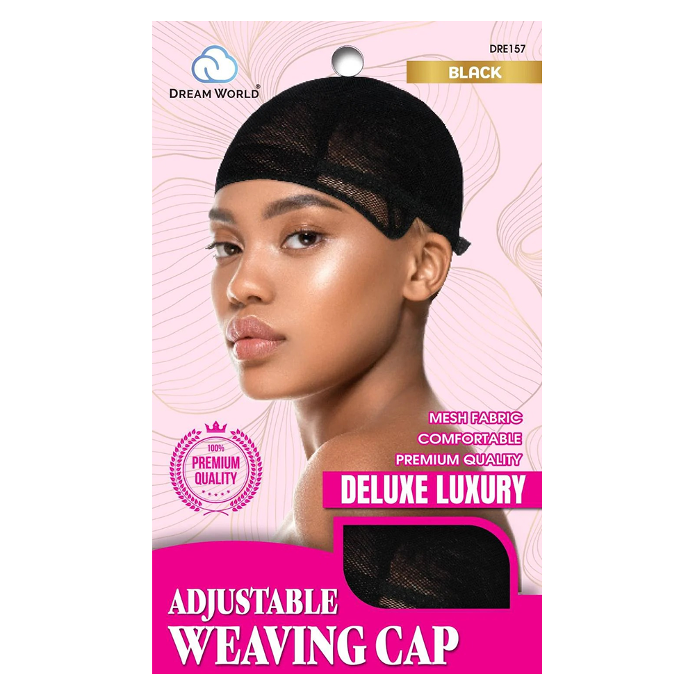 Dream World W-Weaving Cap Adjustable Black
