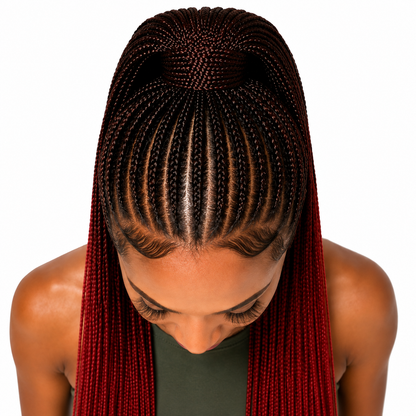 X-Pression 2X Pre-Stretched Synthetic Braids 24"