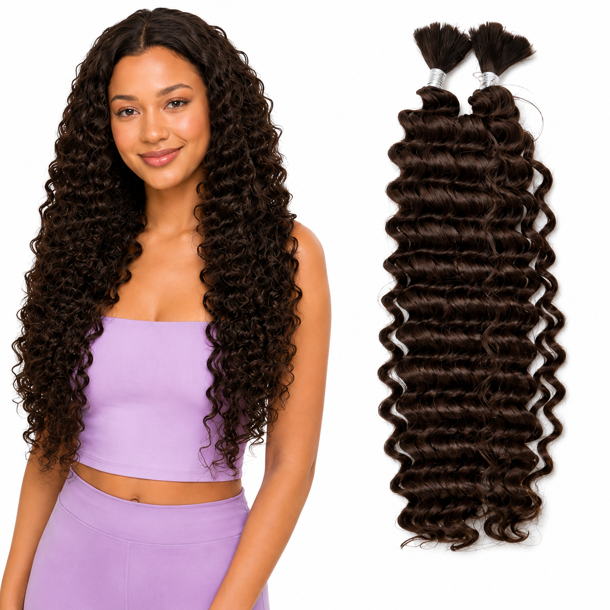 Kuknus Peruvian Remi Boho Deep Twist Bulk 22"