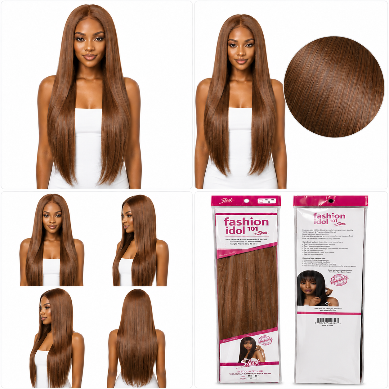 Sleek Fashion Idol 101 Weave Hair Extensions 20
