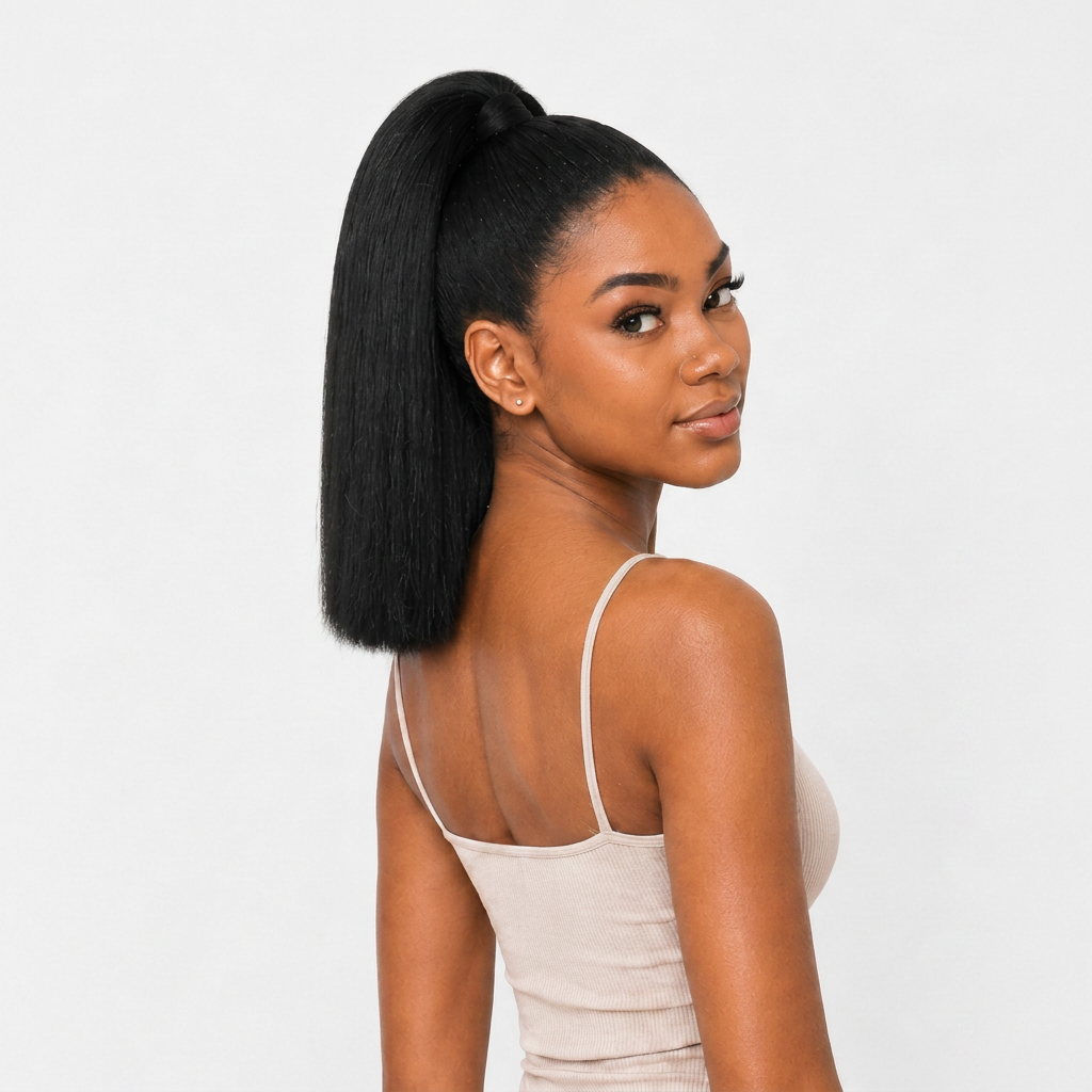 Kuknus Synthetic London Girl Ponytail 10"