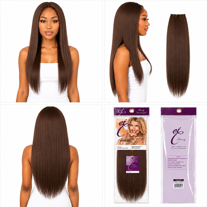 Ei Luxury 100% Unprocessed Virgin human hair Clip-in
