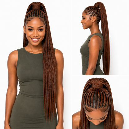 X-Pression 2X Pre-Stretched Synthetic Braids 24"