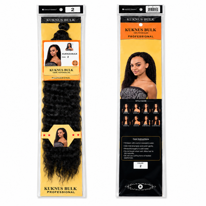Kuknus Brazilian Bulk Synthetic Braiding Hair