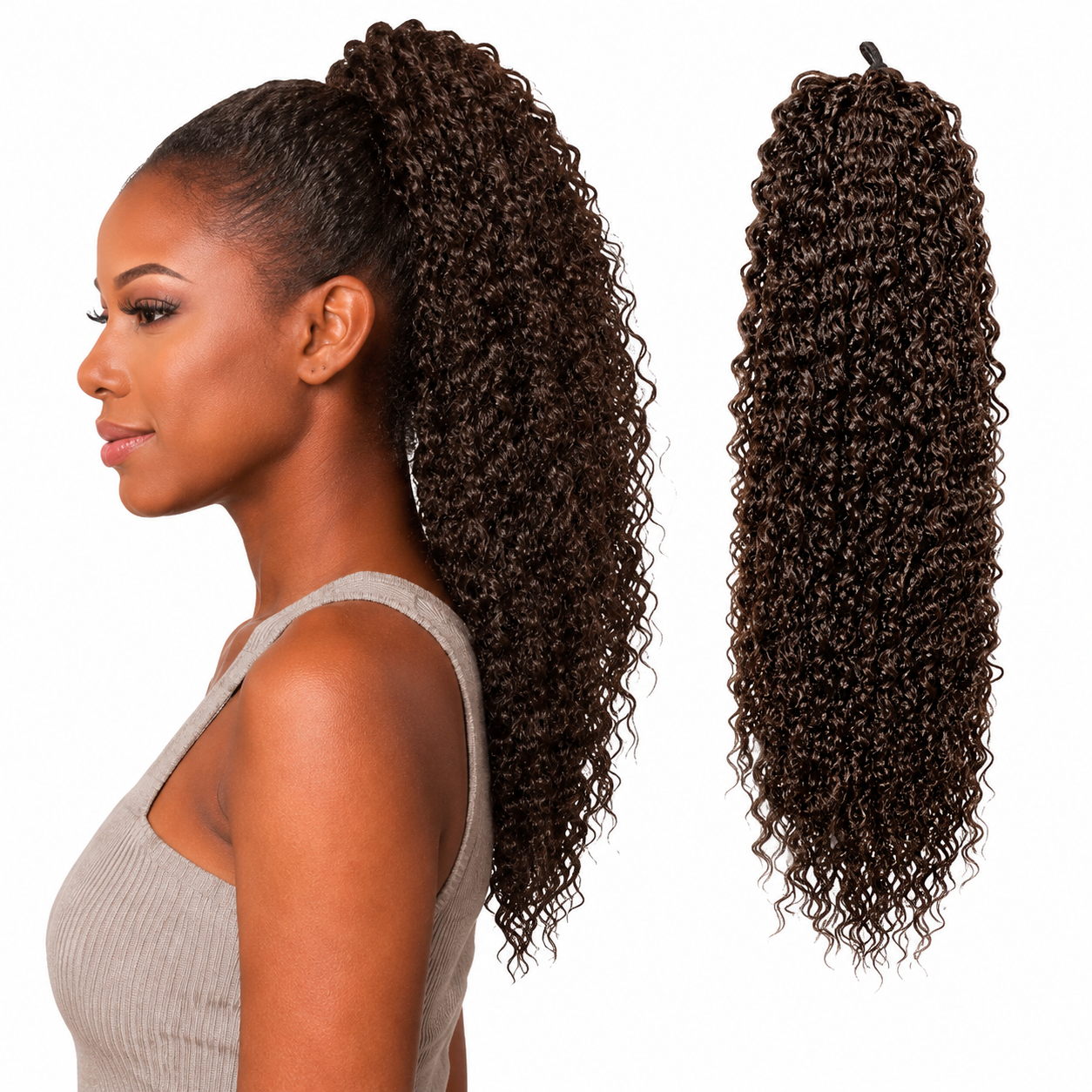 Kuknus Ponytail Style Jamaican Girl