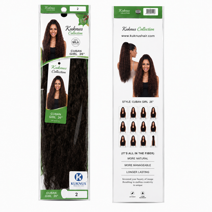 Kuknus Ponytail Style Cuban Girl 30&