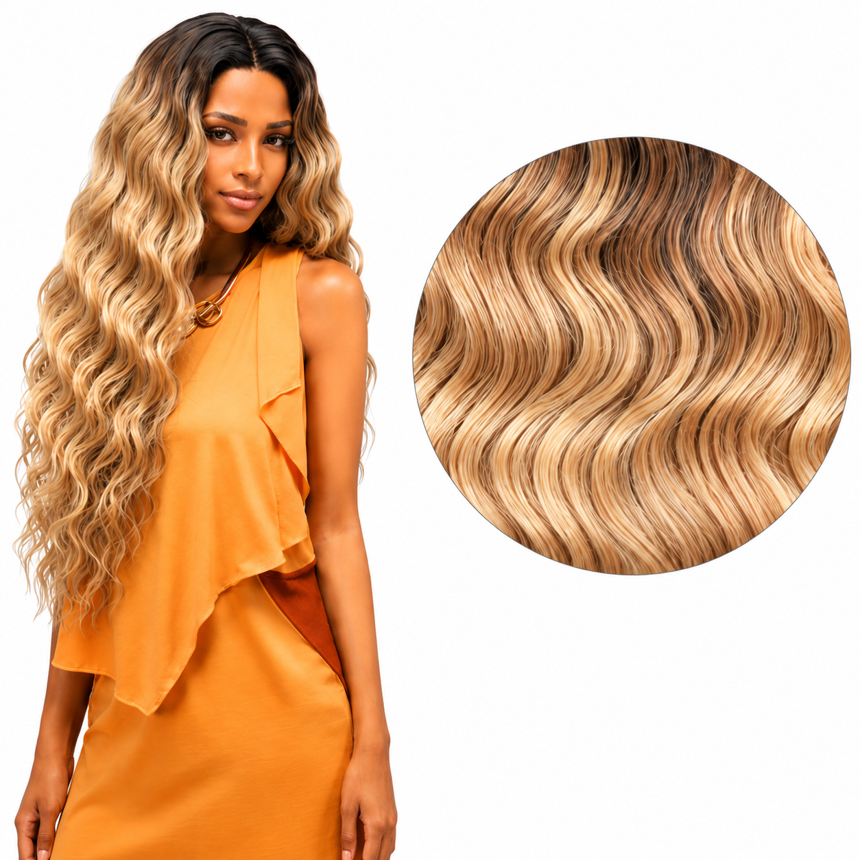 Sleek Fashion Idol 101 Synthetic Classic Brazilian Hair Rio Natural Weave 18"