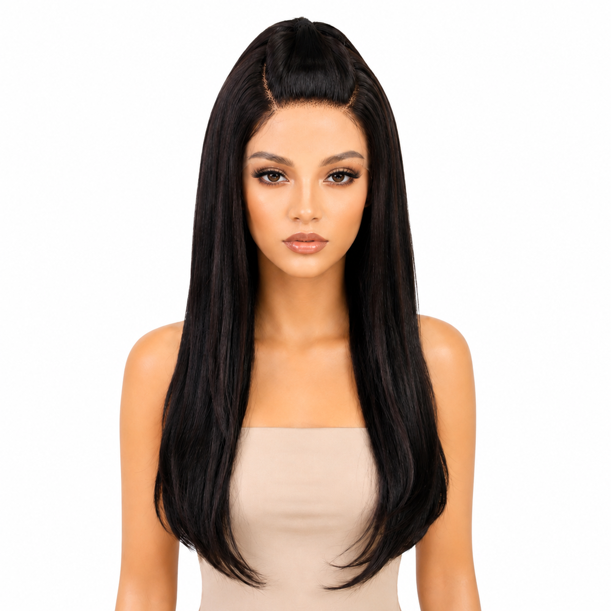 Style Station Nimra - Synthetic Lace Front Wig with Baby Hairline