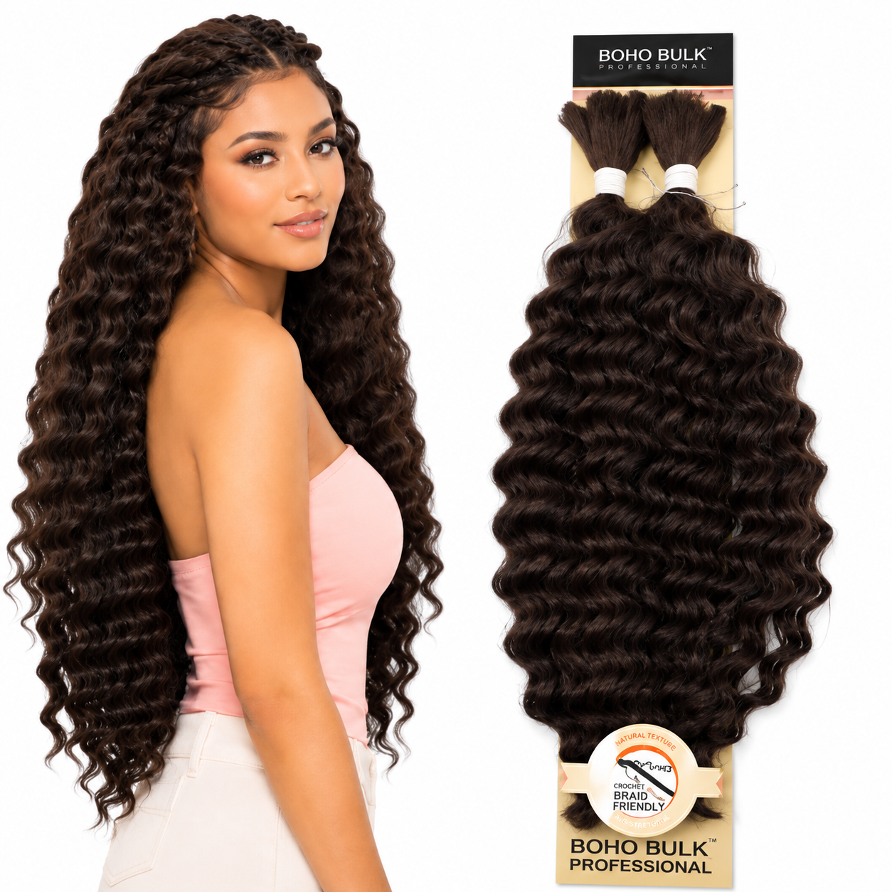 Kuknus Style Boho Deep Twist Bulk 22"