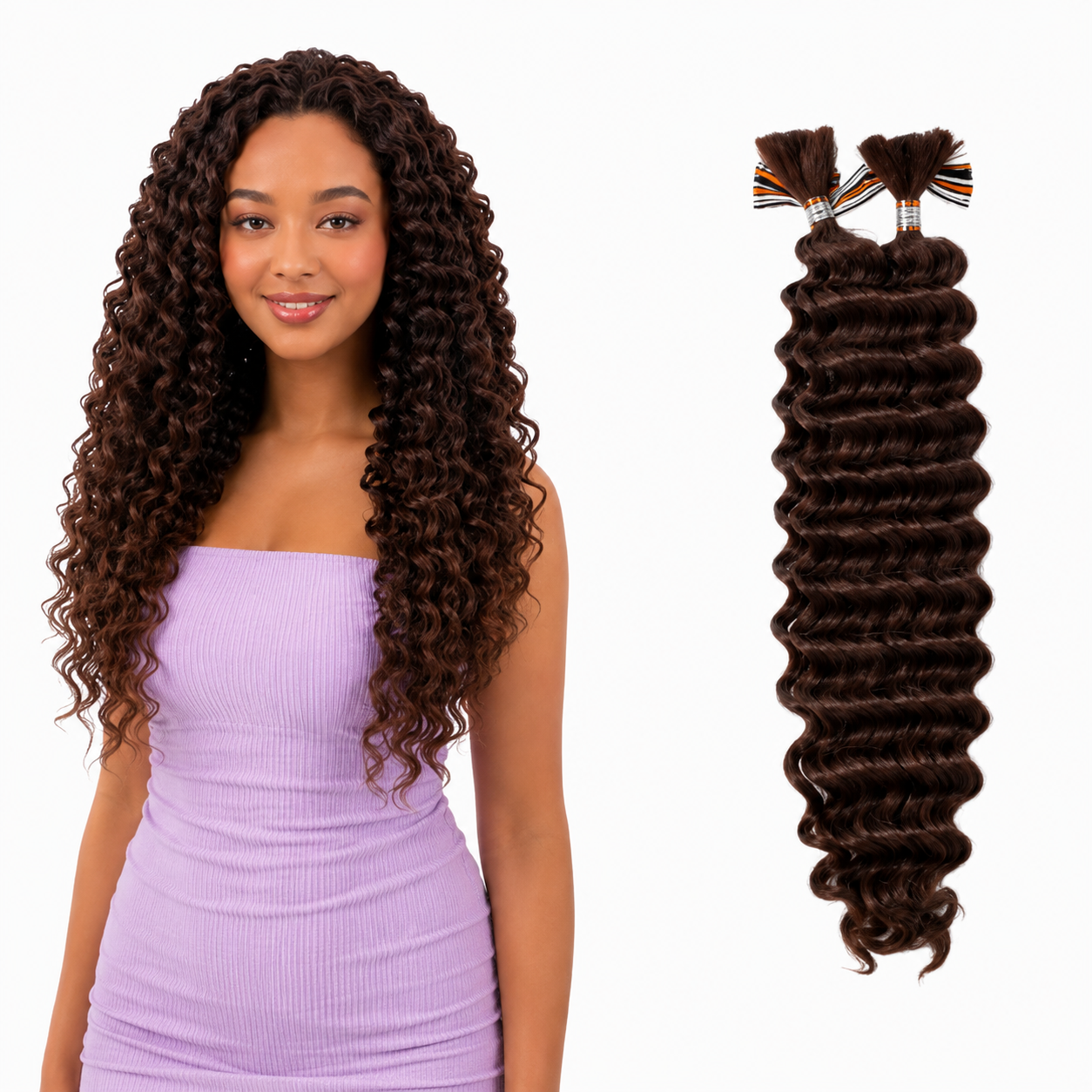 Kuknus Peruvian Remi Boho Deep Twist Bulk 22"