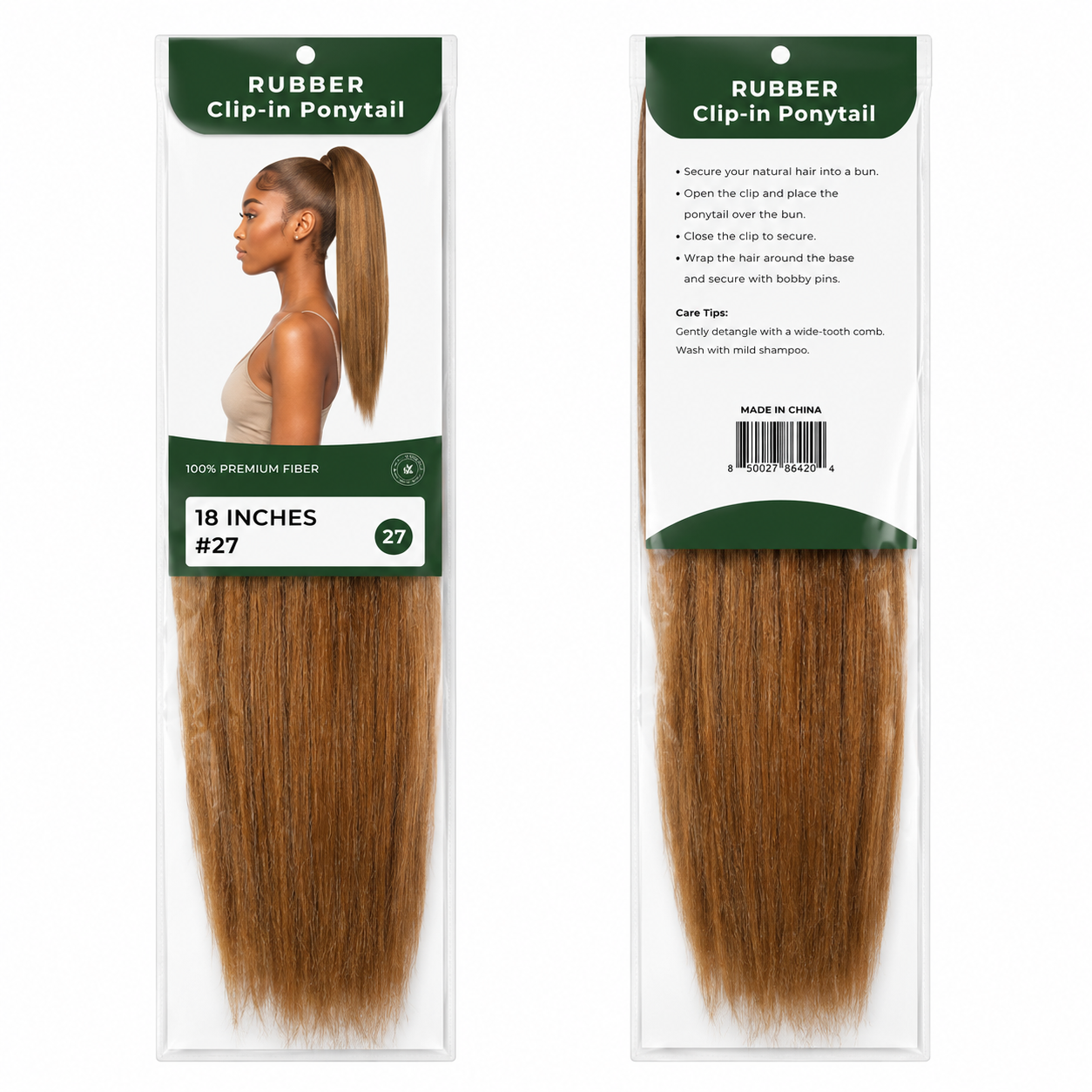Kuknus Ponytail Style London Girl 18&