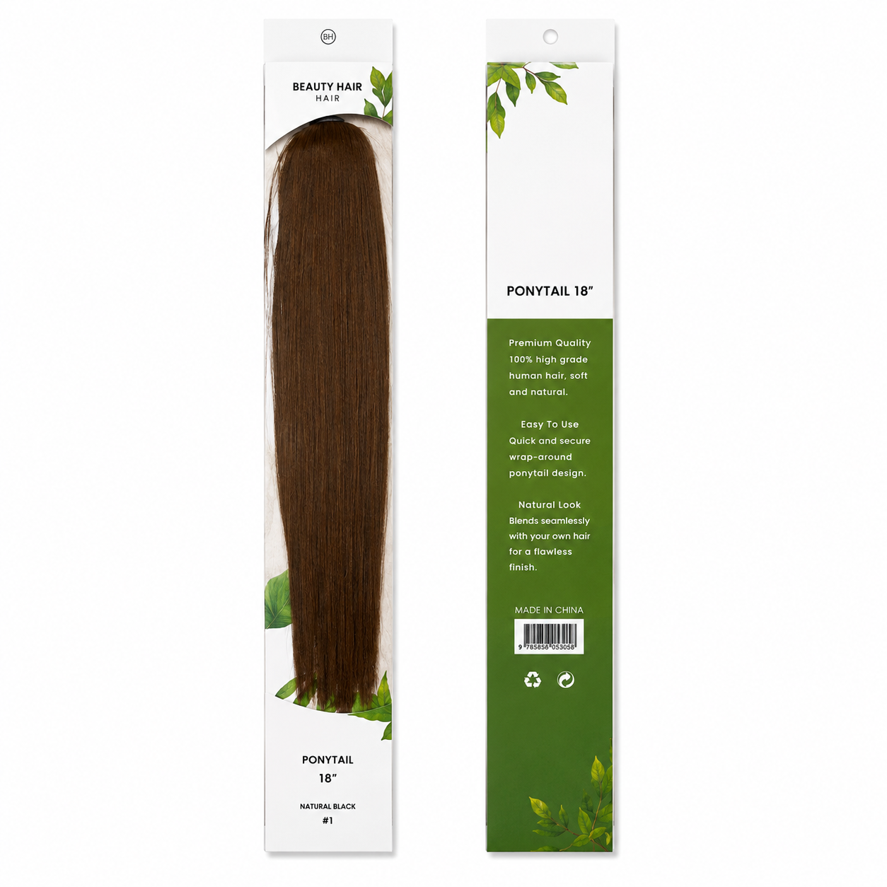 Kuknus Ponytail Style London Girl 22&