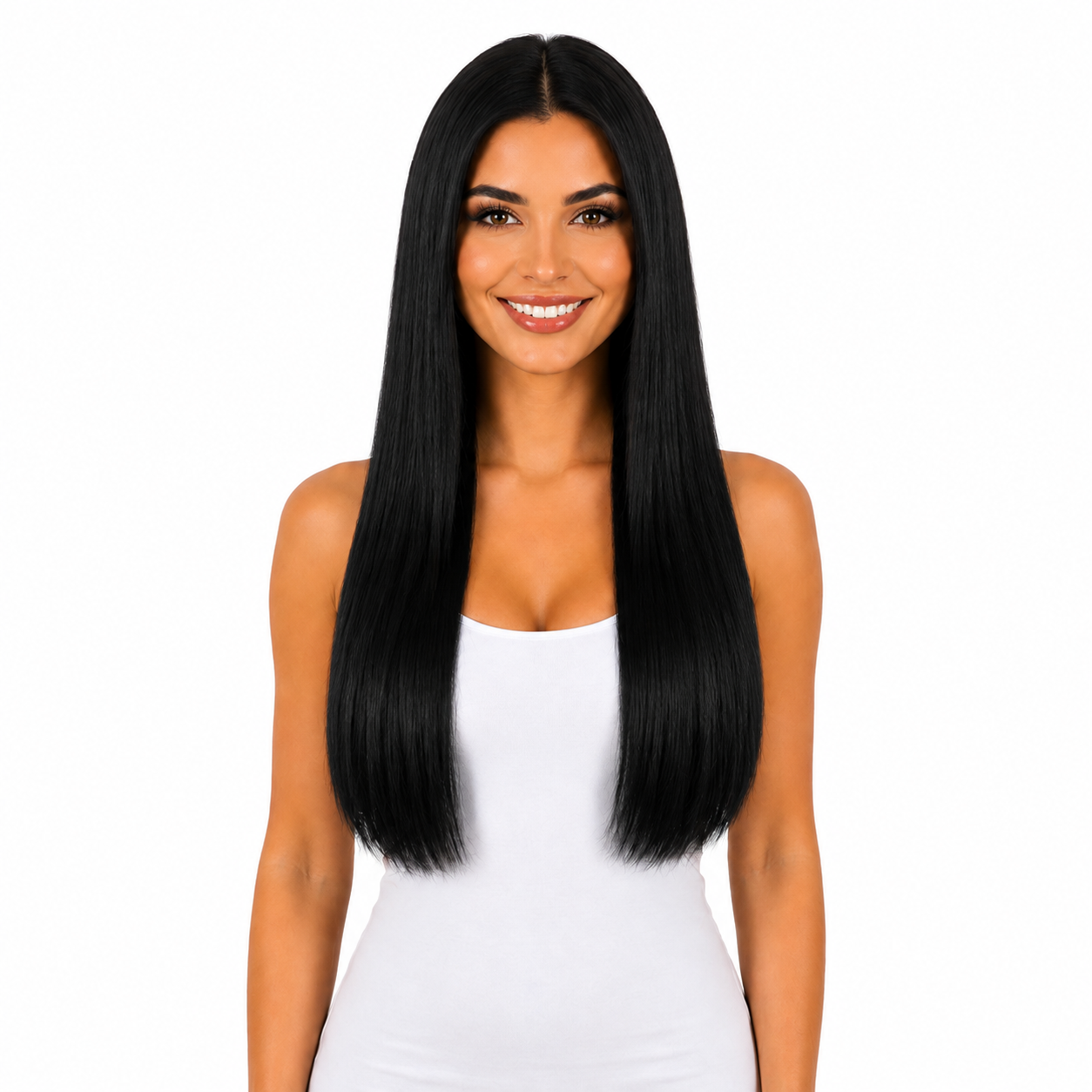 Ei Luxury 100% Human Hair 7 Pcs Clip-in Extensions 22"