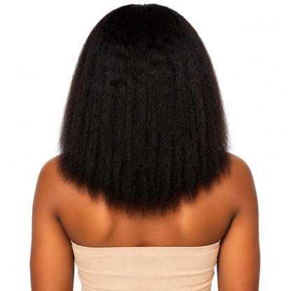 Ei 100% Unprocessed Virgin Brazilian Human Hair Extension Kinky Straight