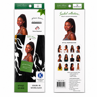 Kuknus Ponytail Style Jamaican Girl