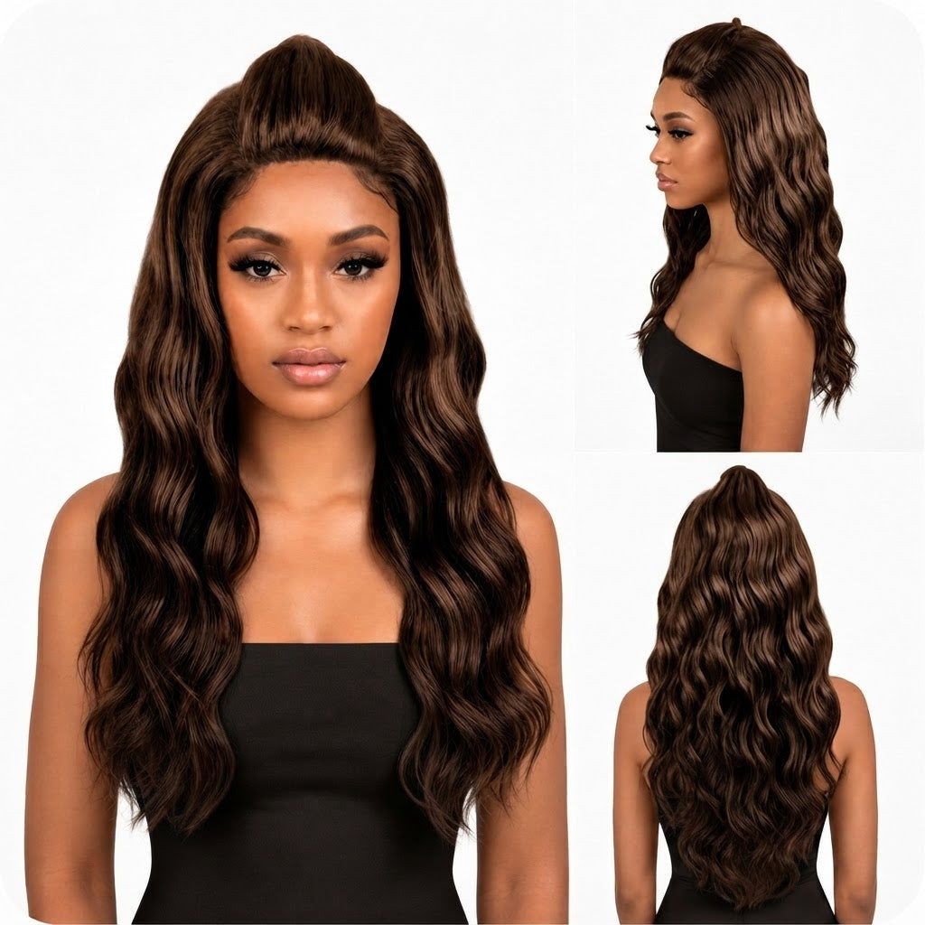 Style Station Somara - Synthetic Lace Front Wig with Baby Hairline
