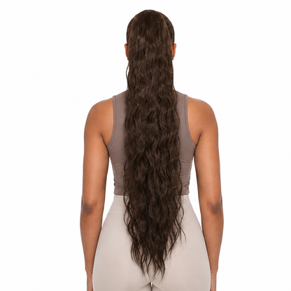 Kuknus Synthetic Peruvian Girl Ponytail 30’’