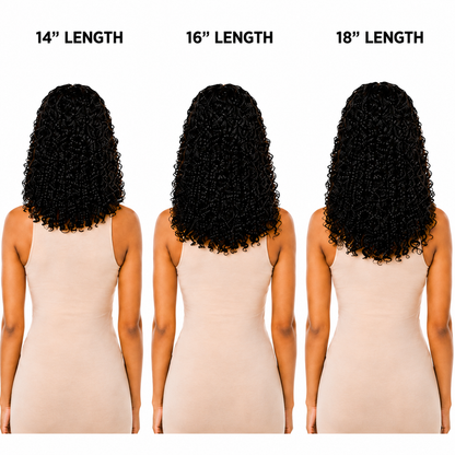 Sleek Synthetic Noble Gold Gypsy Weave 3pc 14" 16" 18"