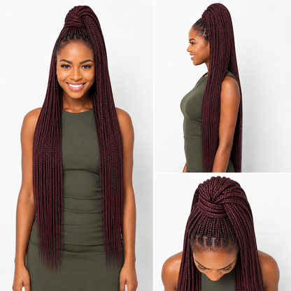 X-Pression 2X Pre-Stretched Synthetic Braids 24"