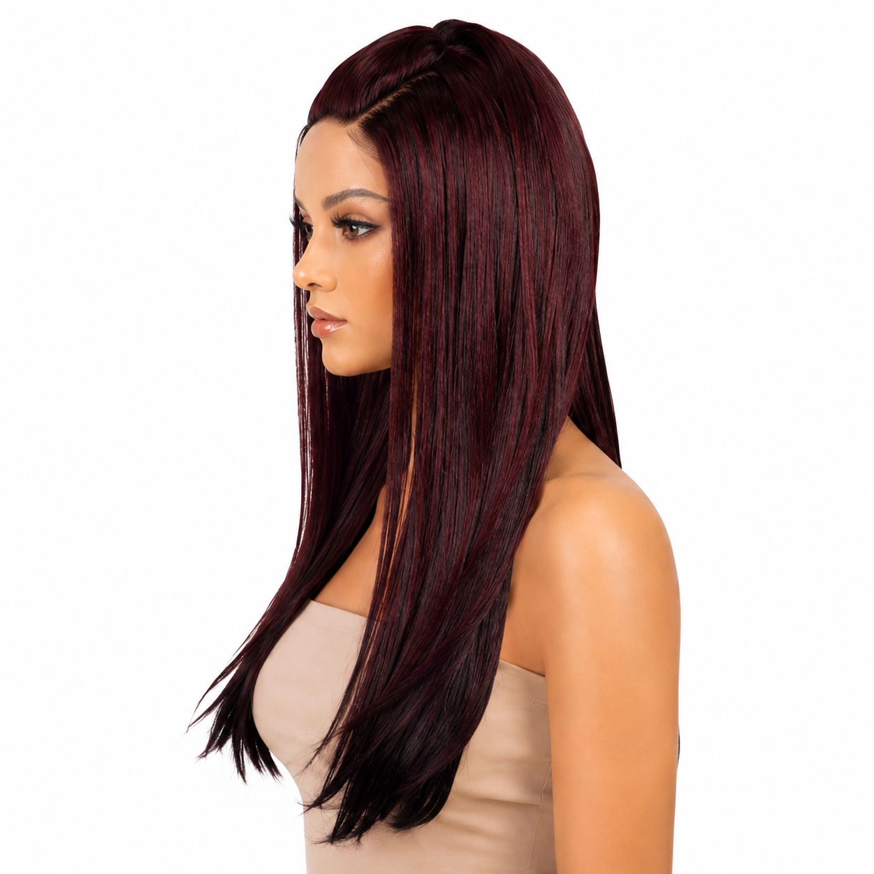 Style Station Nimra - Synthetic Lace Front Wig with Baby Hairline