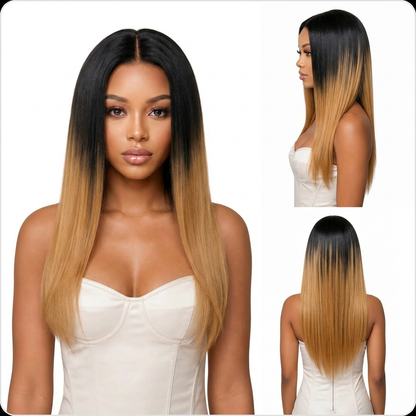 Sleek Diamond Synthetic Lace Front Wig