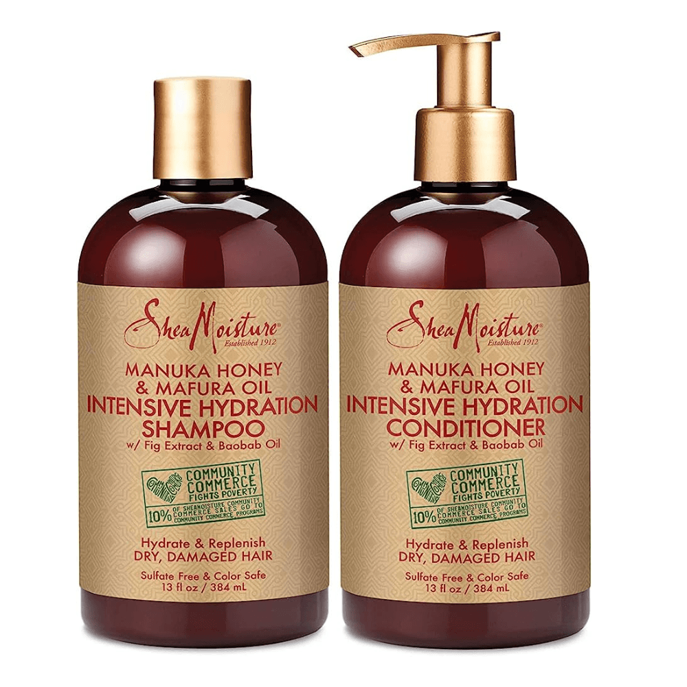 Shea Moisture Manuka Honey &amp; Mafura Oil Shampoo and Conditioner Pack