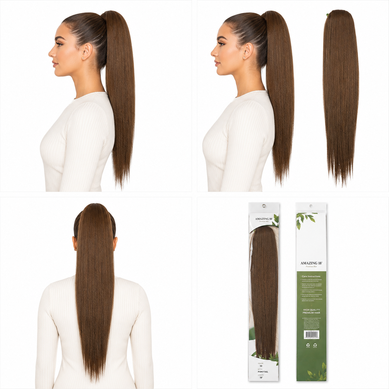 Kuknus Ponytail Style London Girl 22&