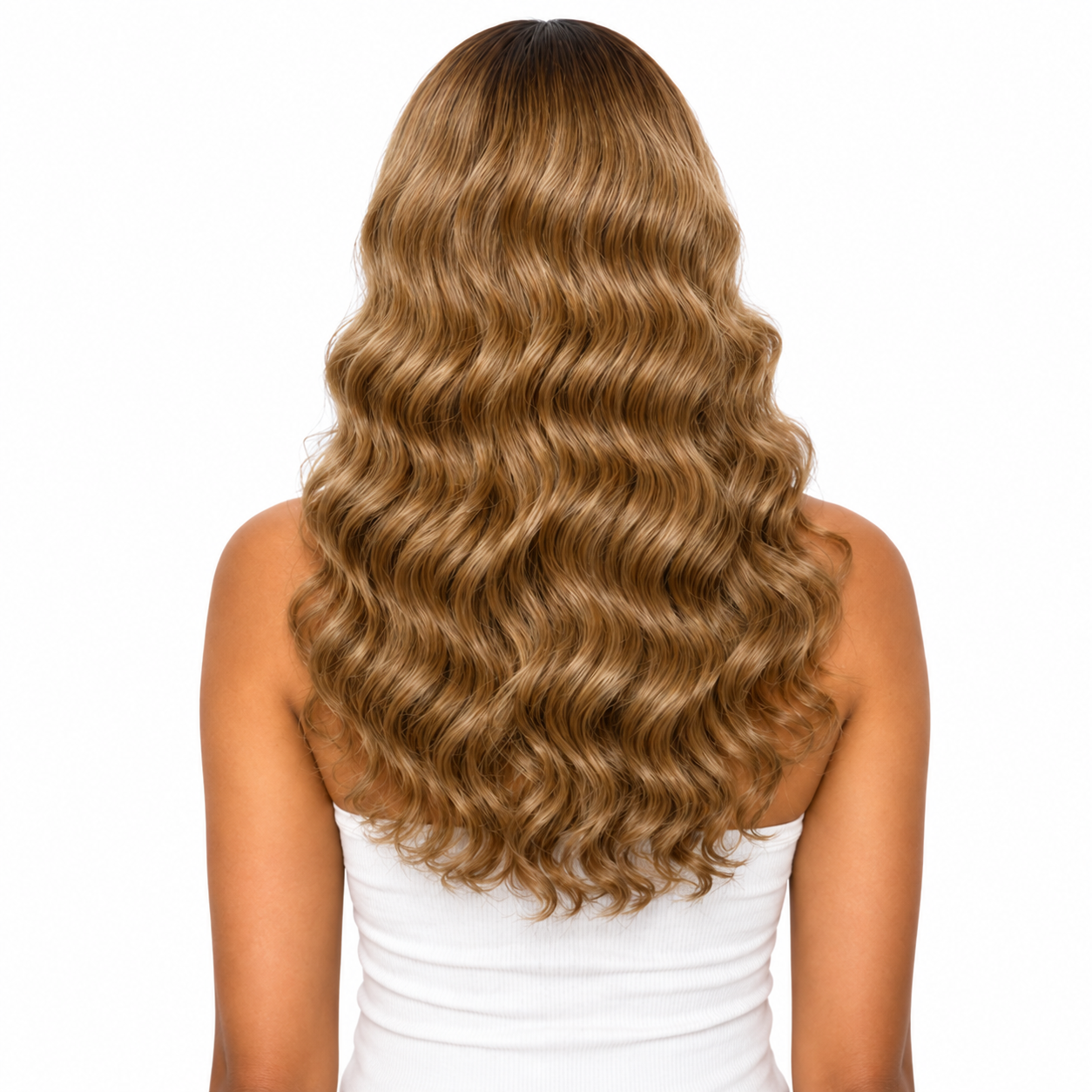 Ei Brazilian 100% Unprocessed Virgin Brazilian Human Hair Extension Deep Wave Natural