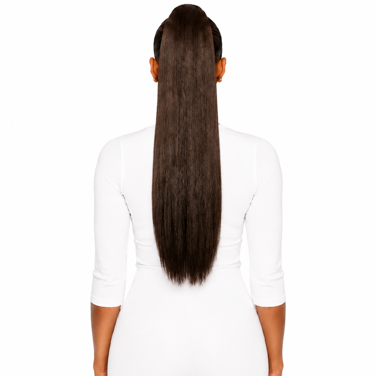 Kuknus Synthetic English Girl Ponytail 22"